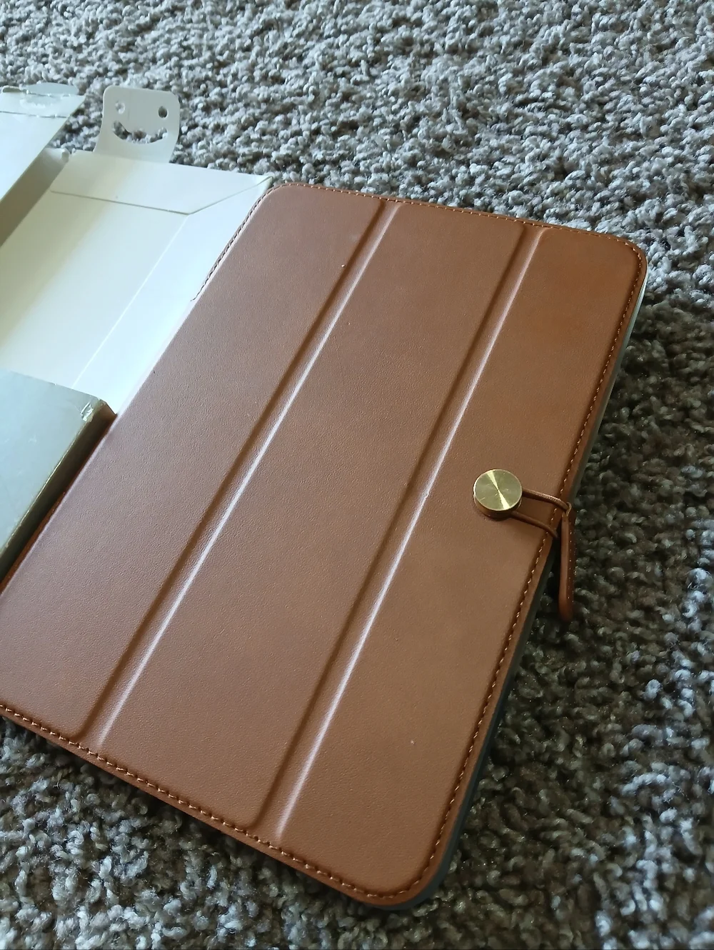 Heyday Tan/Brown Folio Ipad Mini 6 Case